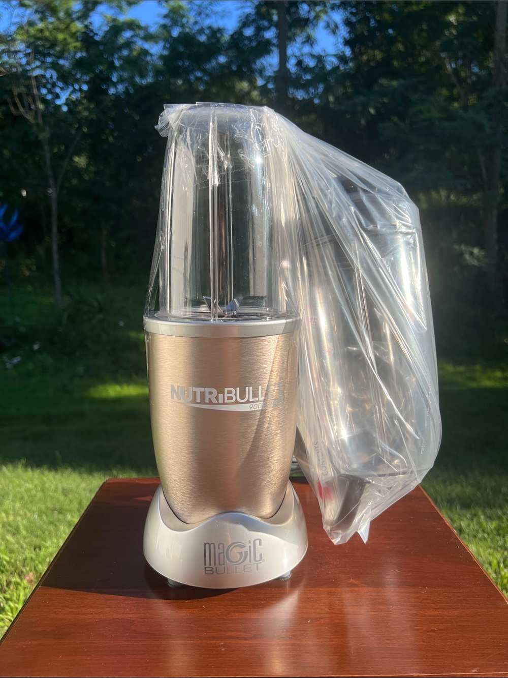 NutriBullet Pro 900W Nutrient Extractor Blender Champagne Silver - Picture 2 of 11